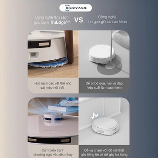 [ECOVACS] Robot hút bụi lau nhà Ecovacs Deebot T30e Pro Omni 11.000Pa - Pin 5200mAh - Bảo hành 12 th