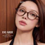 Kính mắt Oval Chuyên Lắp Cận LÉAGLASSES - DEARIE chất liệu nhựa cao cấp Y2K Bayonetta