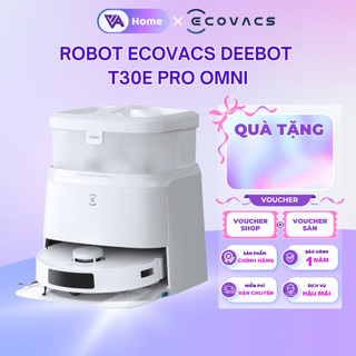 [ECOVACS] Robot hút bụi lau nhà Ecovacs Deebot T30e Pro Omni 11.000Pa - Pin 5200mAh - Bảo hành 12 th