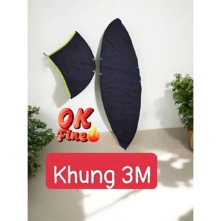 áo diều xỏ khung 3m bụng 76 phom đẹp căng khung