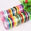 Combo 5 Cuộn Ruy Băng Lụa Trơn 1cm X 22m.Dùng Để Bó Hoa Tươi, Hoa Sáp,Hoa Handmade…Các Loại DUHA 053
