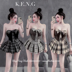 set áo quây cv kẻ sz s,m