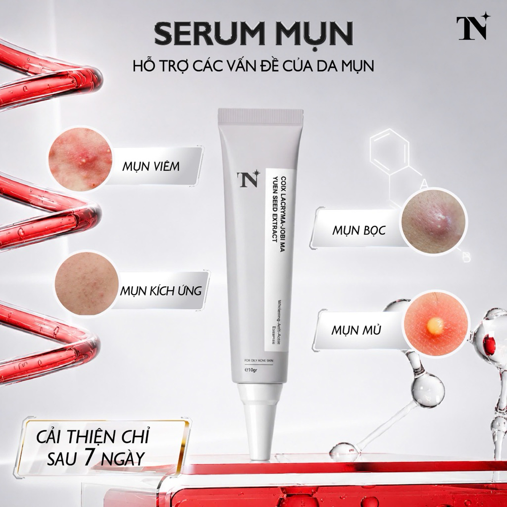 Serum Mụn Đông Anh Mẫu Mới 2026 Mỹ Phẩm Nguyễn Huỳnh Như Chính Hãng