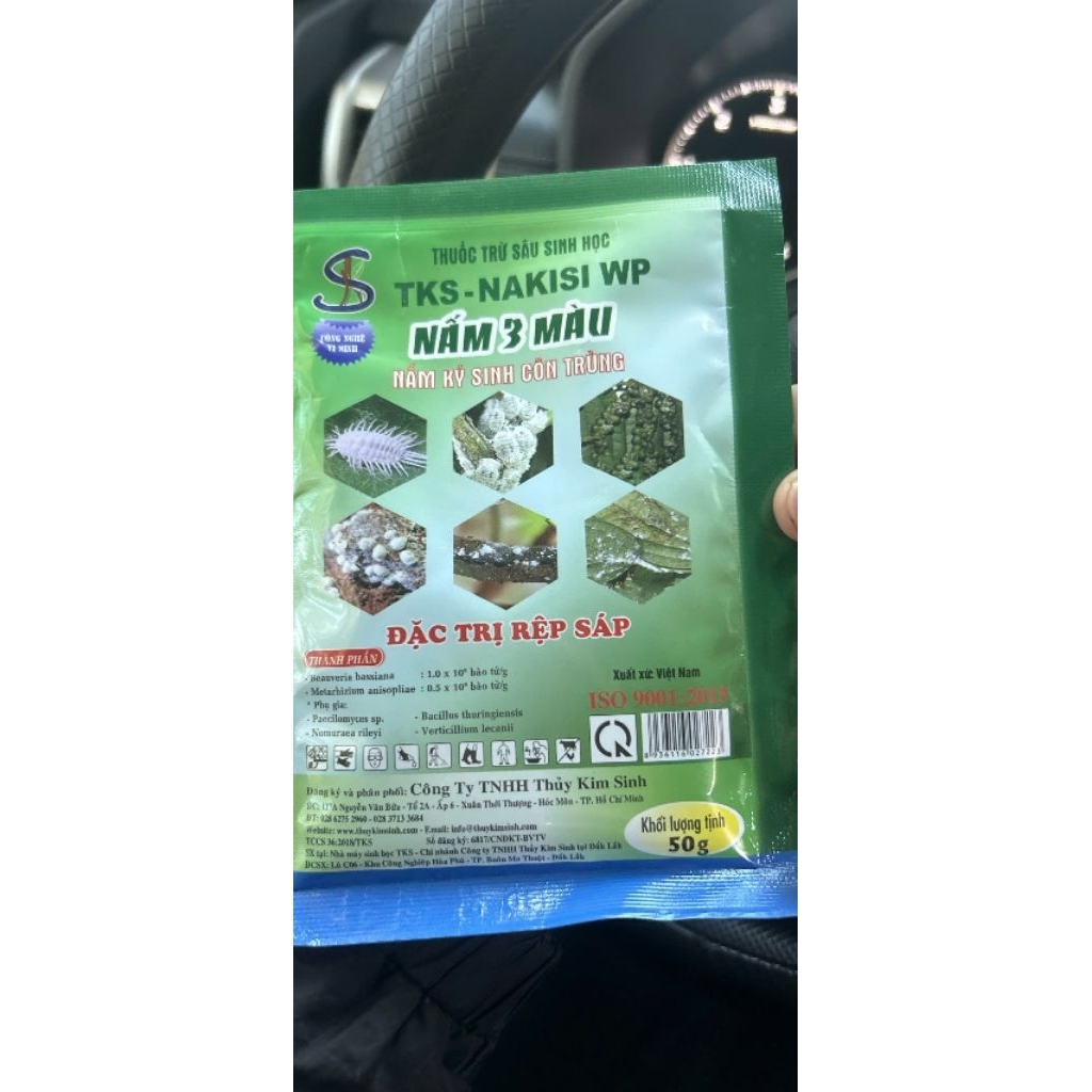 nấm 3 màu sinh học
