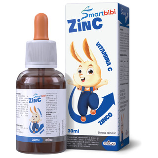 Smartbibi ZinC Bổ Sung Kẽm Hữu Cơ Và Vitamin C Hỗ Trợ Tăng Đề Kháng Hộp 30ml Hàng Chính Hãng