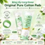Bông Tẩy Trang Tự Nhiên Elanor 100% cotton organic Original Pure 120 miếng