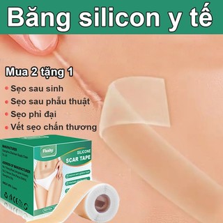 Tấm Dán Mờ Sẹo Lồi/ Sẹo Thâm/ Sẹo Phẫu thuật giữ ẩm làm lành vết thương, hạn chế thâm sẹo 4cm x 150cm miếng dán che sẹo