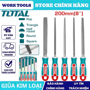 Giũa sắt TOTAL đủ loại kích thước THT91186, THT91286, THT91386, THT91486 DNTT