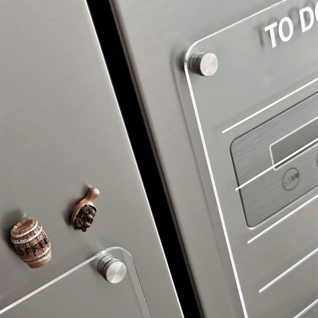 Bảng Nam Châm Trong Suốt Ghi Chú Tính Từ, Bảng Acrylic Dán Tủ Lạnh Lập Kế Hoạch To Do List