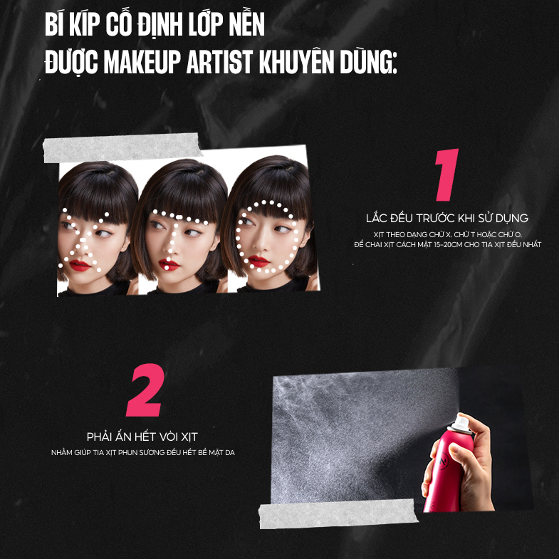 Xịt Khóa Nền Menow Soft Gayze Matte Makeup Setting Spray 100ml cấp ẩm, lâu trôi