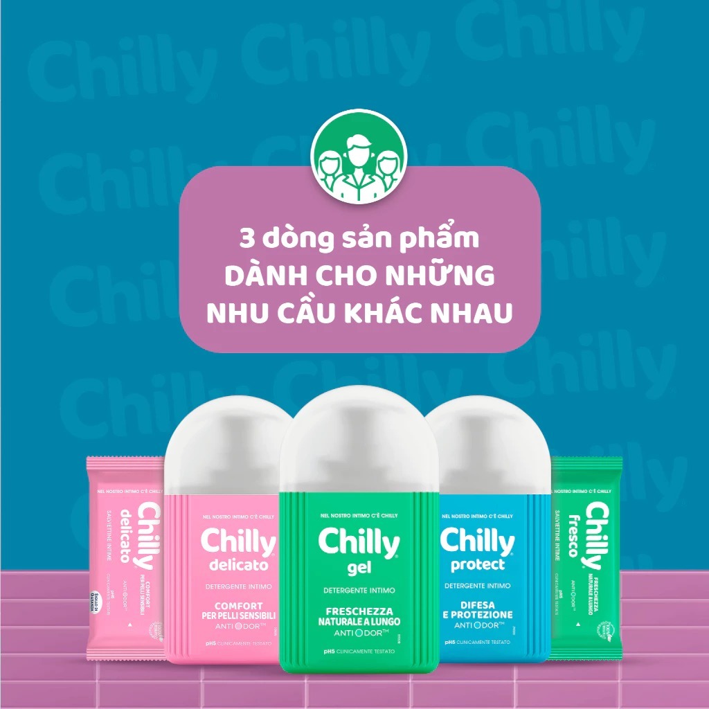 (EM AN) Combo dung dịch vệ sinh Chilly Protect 200ml+Nước giặt dồ lót Heralab hỗ trợ ngừa khuẩn, an tâm trọn ngày
