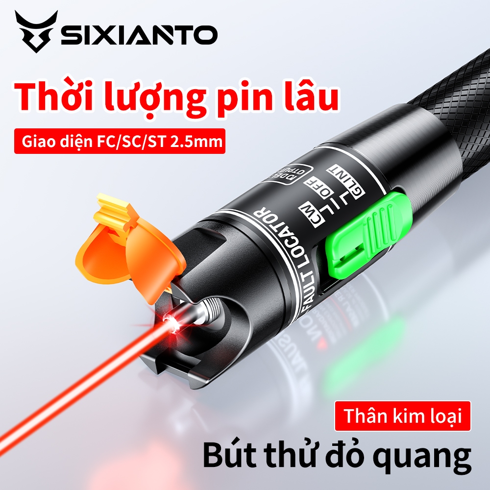 But Soi Quang 10KM Laser 650nm Do Loi Cap Quang FTTH