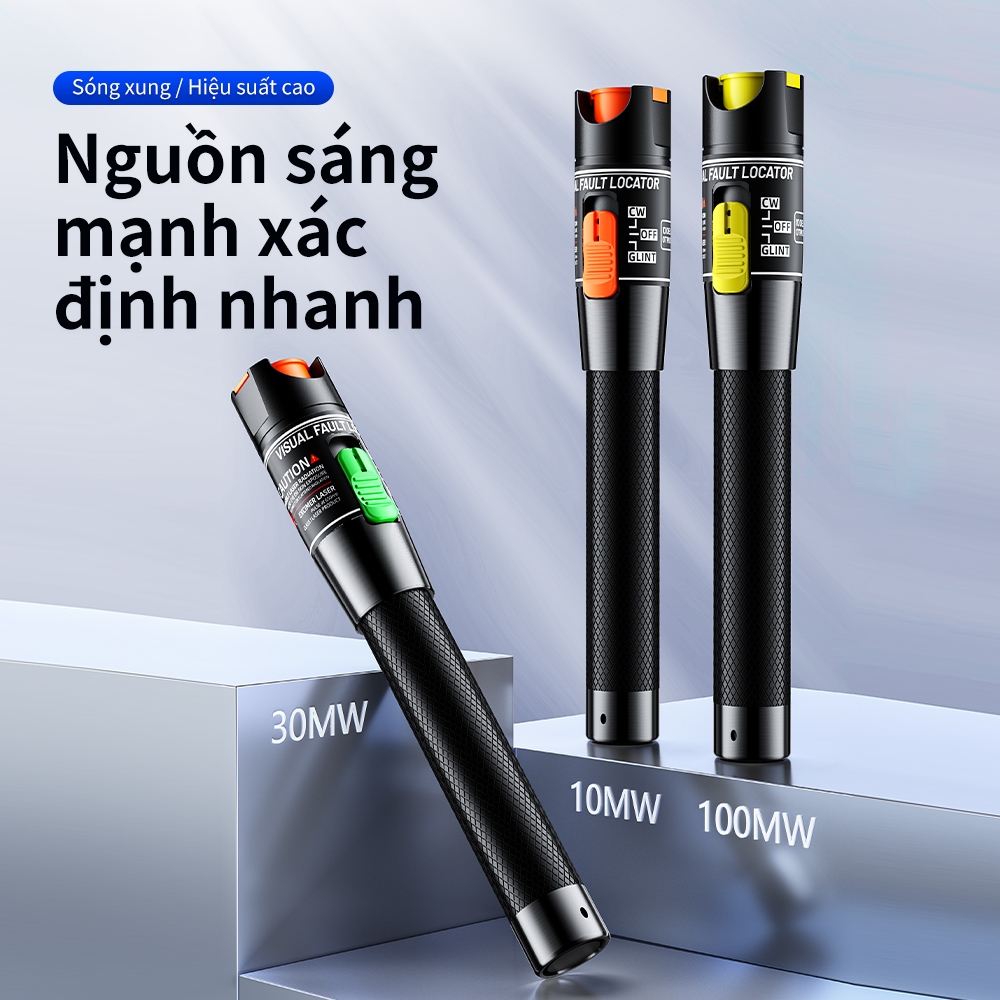 But Soi Quang 10KM Laser 650nm Do Loi Cap Quang FTTH
