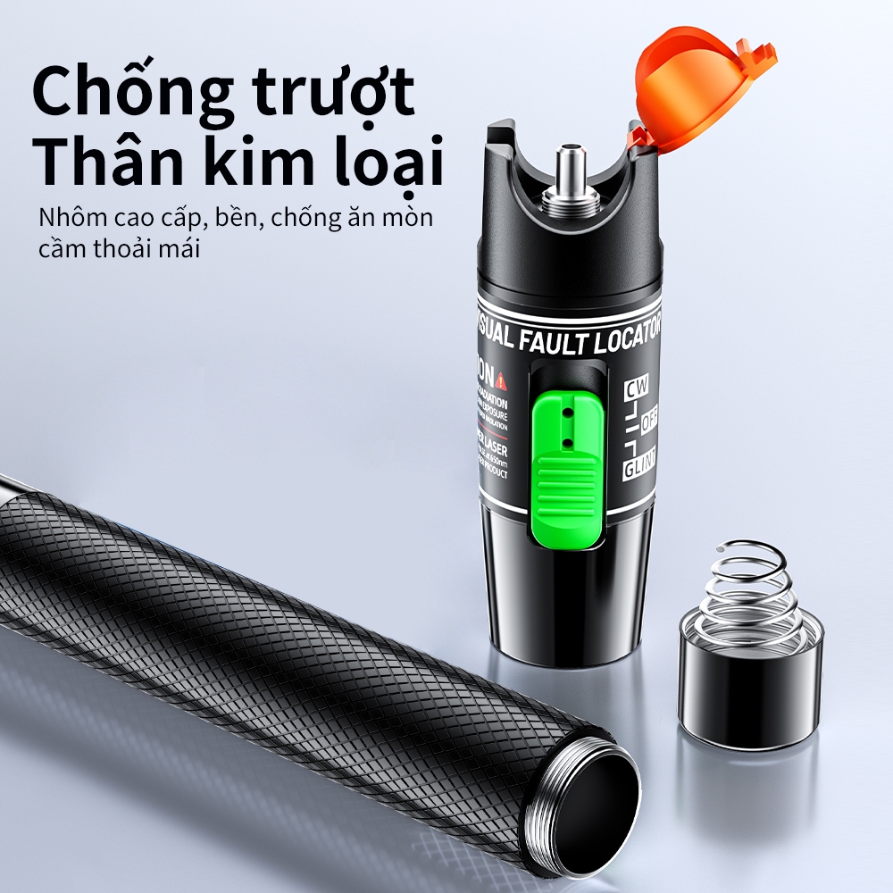 But Soi Quang 10KM Laser 650nm Do Loi Cap Quang FTTH
