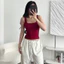 Áo Hai Dây Bản Lớn Bigsize Cổ Vuông Sát Nách Ôm Body Chất Borip Cotton Diệu Trang Fashion AT9026