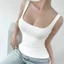 Áo Hai Dây Bản Lớn Bigsize Cổ Vuông Sát Nách Ôm Body Chất Borip Cotton Diệu Trang Fashion AT9026