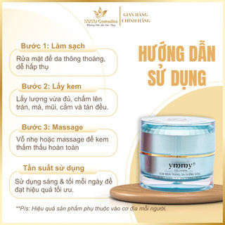 Kem Dưỡng trắng da, Chống nắng, Ngừa mụn Collagen Ymmy