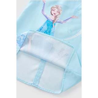 Đầm thun ngắn tay Elsa bé gái bản quyền Disney Rabity 550.127