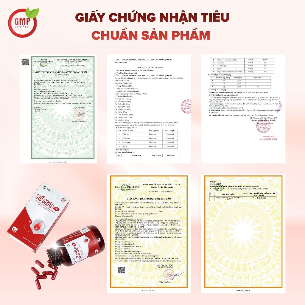 Bổ Máu ST - Hỗ Trợ Tăng Cường Sức Khỏe Phụ Nữ | Giảm Mệt Mỏi, Hỗ Trợ Duy Trì Chu Kỳ Kinh Nguyệt - Thiên Ý Pharma