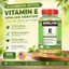 Viên uống Hỗ trợ tăng độ ẩm da, Chậm lão hóa, Tốt cho da, tóc & móng Kirkland Vitamin E 180mg (400IU)