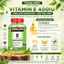 Viên uống Hỗ trợ tăng độ ẩm da, Chậm lão hóa, Tốt cho da, tóc & móng Kirkland Vitamin E 180mg (400IU)