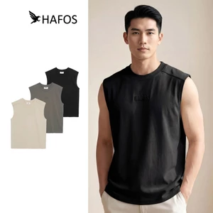 Áo Tanktop nam tập gym chất liệu thấm hút, thoáng mát. Áo thun nam sát nách khỏe khoắn, dễ phối
