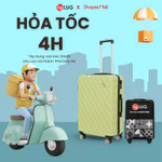 [HỎA TỐC KHÔNG THÙNG SIZE 20, 24 HCM & HN ] Vali Kéo SATACO MD24185, Nhựa ABS Hạn Chế Trầy Xước, Khóa Số Bảo Mật An Toàn — ảnh 1