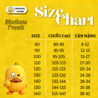 Áo Thun Bé Trai Cotton Tay Ngắn In Chữ Basic Mellow Duck (4-13 Tuổi) B2605045