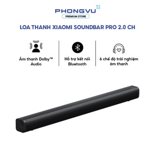 Loa Thanh Xiaomi Pro 2.0 Kênh 84W - Hệ Thống 4 Loa (2 Mid-Bass, 2 Tweeter), HDMI ARC - Bảo Hành 12th