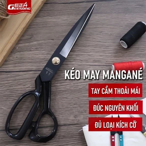 Geesong Mangan thép thợ may cắt hộ gia đình công nghiệp kéo quần áo vải cắt vải sắc nét cắt 9-12 inch Trang chủ