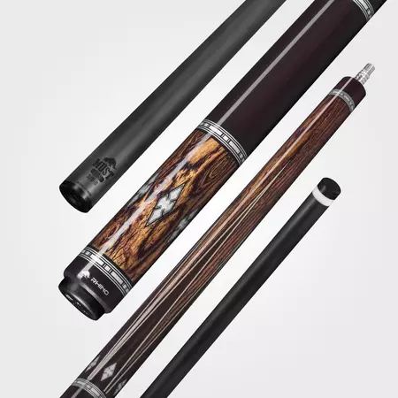 Gậy Bida Lỗ Rhino MUST – Ngọn Carbon Cao Cấp – Cơ Bida Chính Hãng