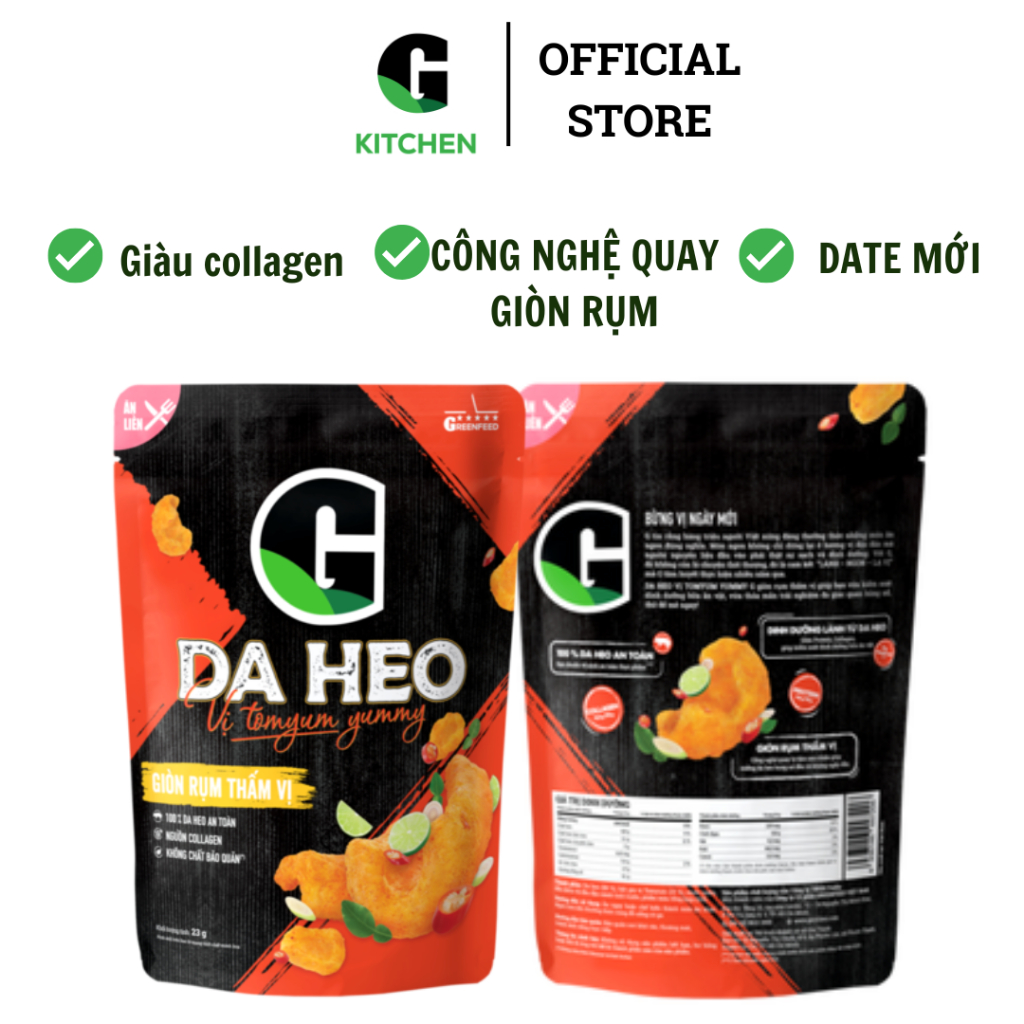 Da heo vị tomyum G Kitchen 23g
