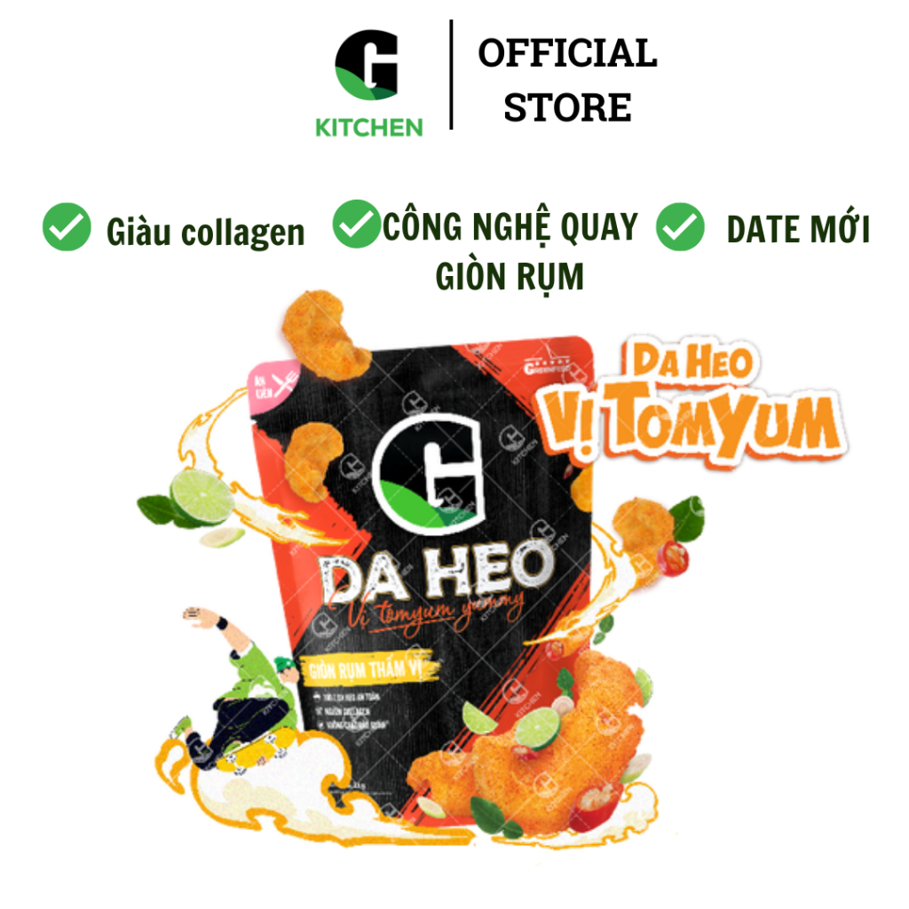 Da heo vị tomyum G Kitchen 23g