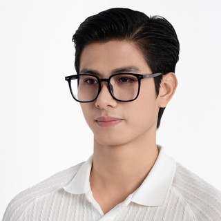 Gọng Kính Mắt Vuông 9034 Eye Plus TR90 Nhẹ Dẻo Form Basic Dễ Đeo Phong Cách Unisex Thời Trang
