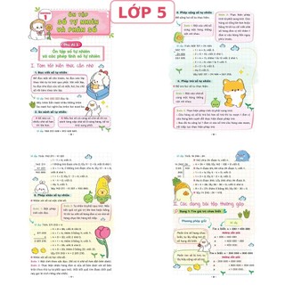 Sách Takenote - Kiến Thức Toán Và Dạng Toán Lớp 4,5,6,7,8,9