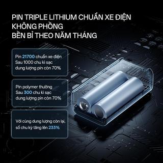 CUKTECH 10 MINI Sạc Di Động 2C1A | Sạc Nhanh 55W Max | Dung Lượng 10.000mAh | Bảo Hành 18 Tháng PB1055