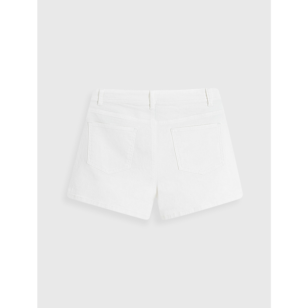Quần short nữ basic CANIFA chất cotton mềm mại co giãn dáng basic form ôm 6BS26S005
