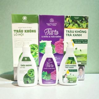 Bộ Ba DDVS Thảo Dược Toàn Diện PQ Natural 150ml, trầu không, trà xanh, tía tô, lô hội, lá bàng 2029