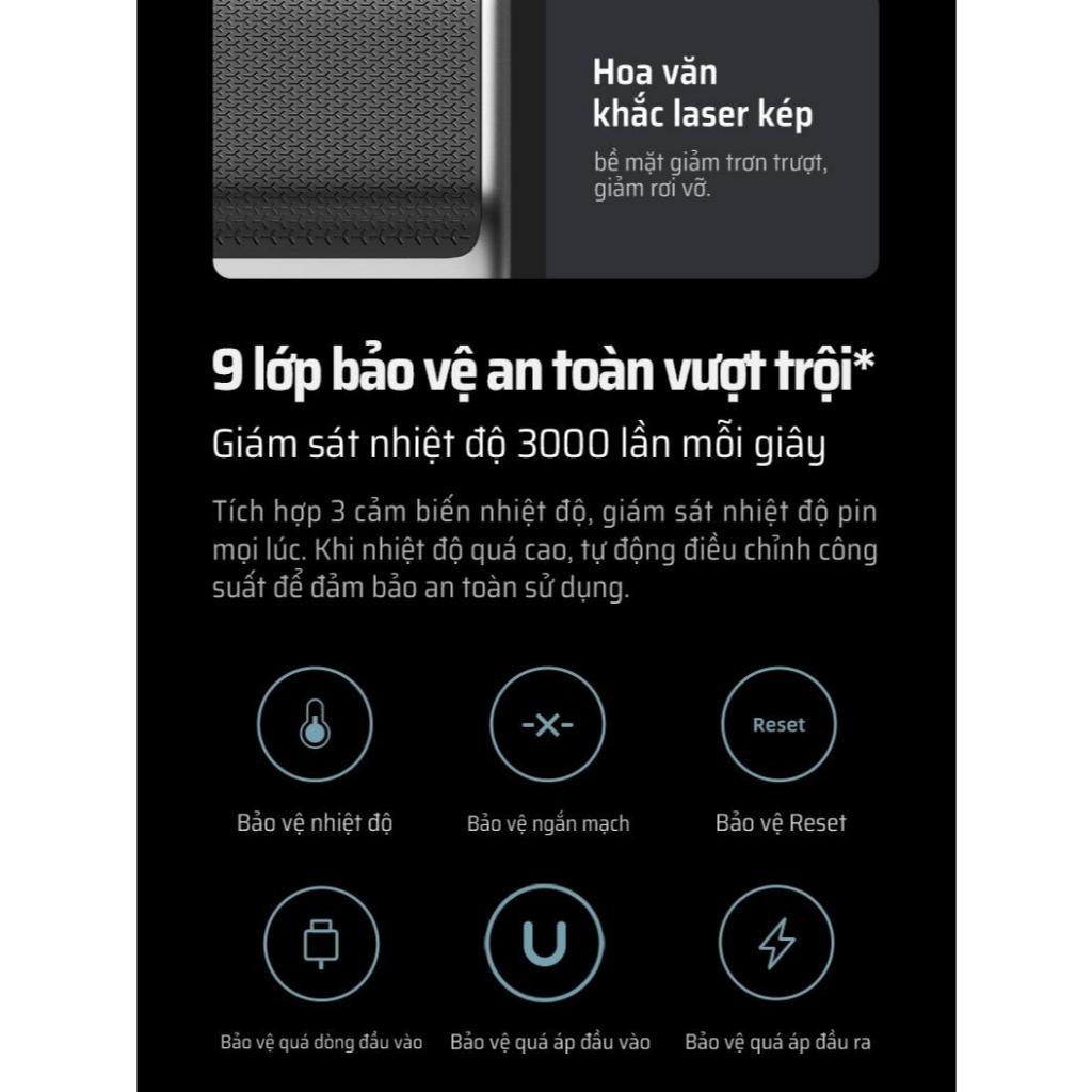 CUKTECH 10 Sạc Di Động 1C1A | Công Suất 150W Max | Dung Lượng 10.000mAh | Bảo Hành 18 Tháng PB100P | BigBuy360 - bigbuy360.vn