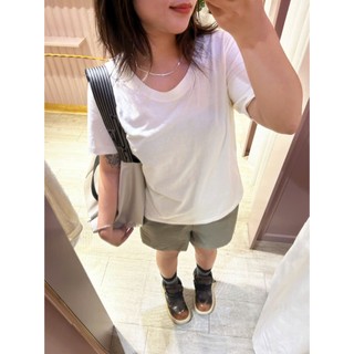 [HOẢ TỐC] Áo Thun Nữ Trơn Cổ Tròn Ôm Nhẹ Tôn Dáng Phong Cách Hàn | Round T-shirt Ver 2