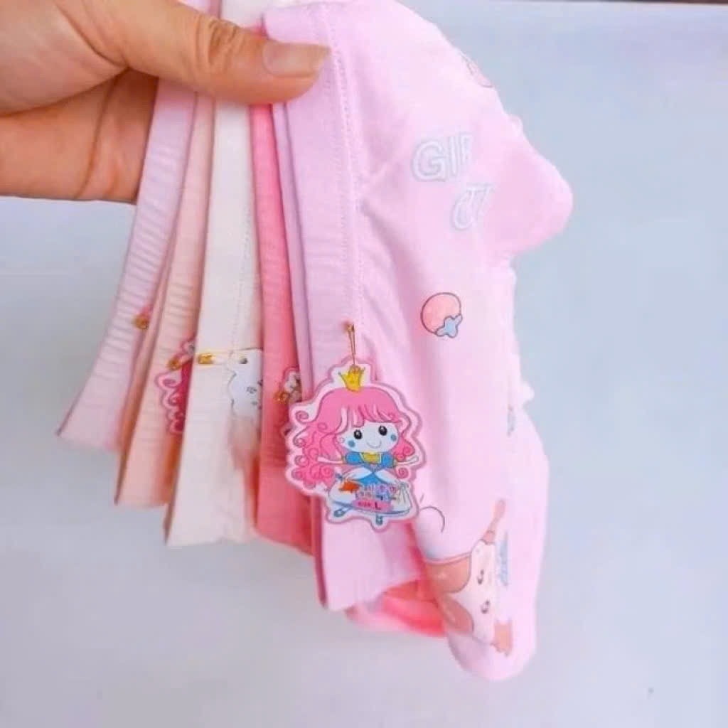 Quần chip đùi cho bé gái chất thun cotton mềm mát , co giãn tốt