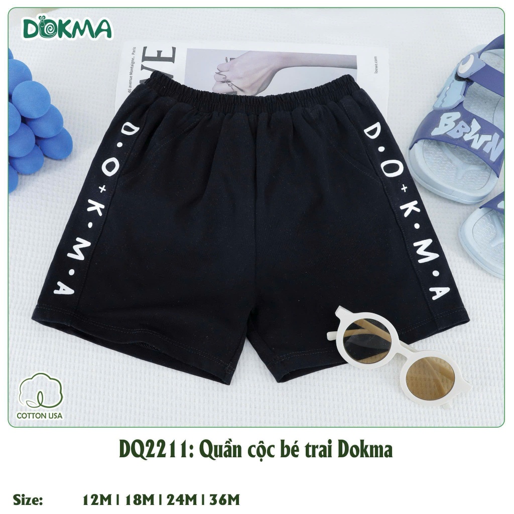 (9-13kg, 9-36M) Quần Đùi, Quần Cộc Bé Trai Dokma DQ2038 DQ2183 DQ2210 DQ2852 DQ2211
