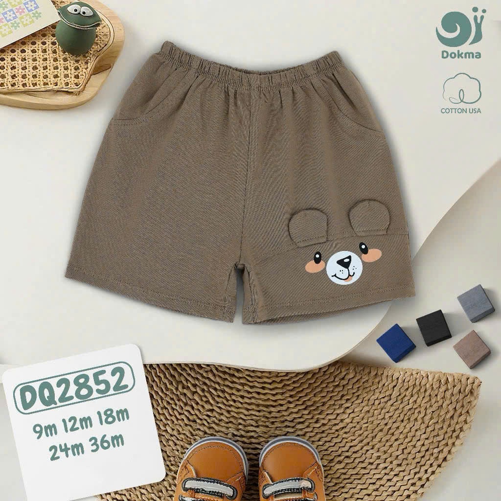 (9-13kg, 9-36M) Quần Đùi, Quần Cộc Bé Trai Dokma DQ2038 DQ2183 DQ2210 DQ2852 DQ2211