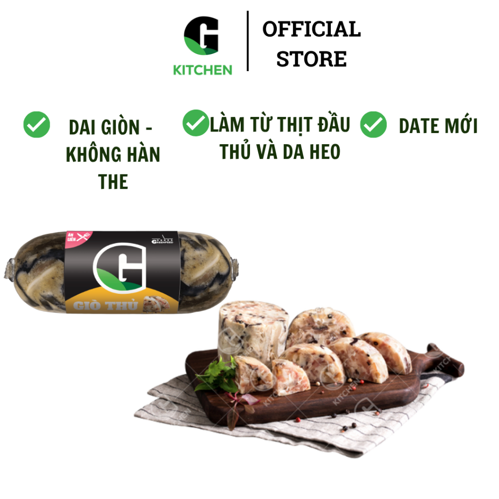Giò Thủ G Kitchen 475g [Giao HCM]