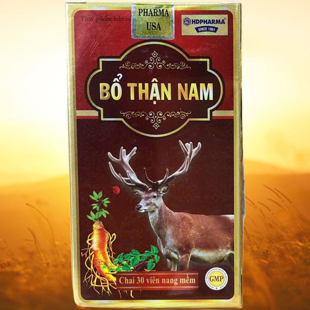 Bổ Thận Nam Chai - Rostex - Vinaphar - Vitamin Thanh Lọc