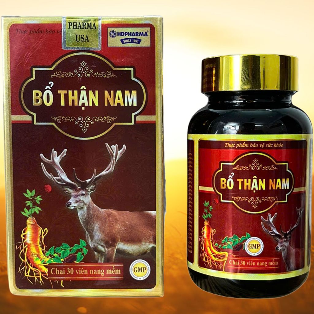Bổ Thận Nam Chai - Rostex - Vinaphar - Vitamin Thanh Lọc