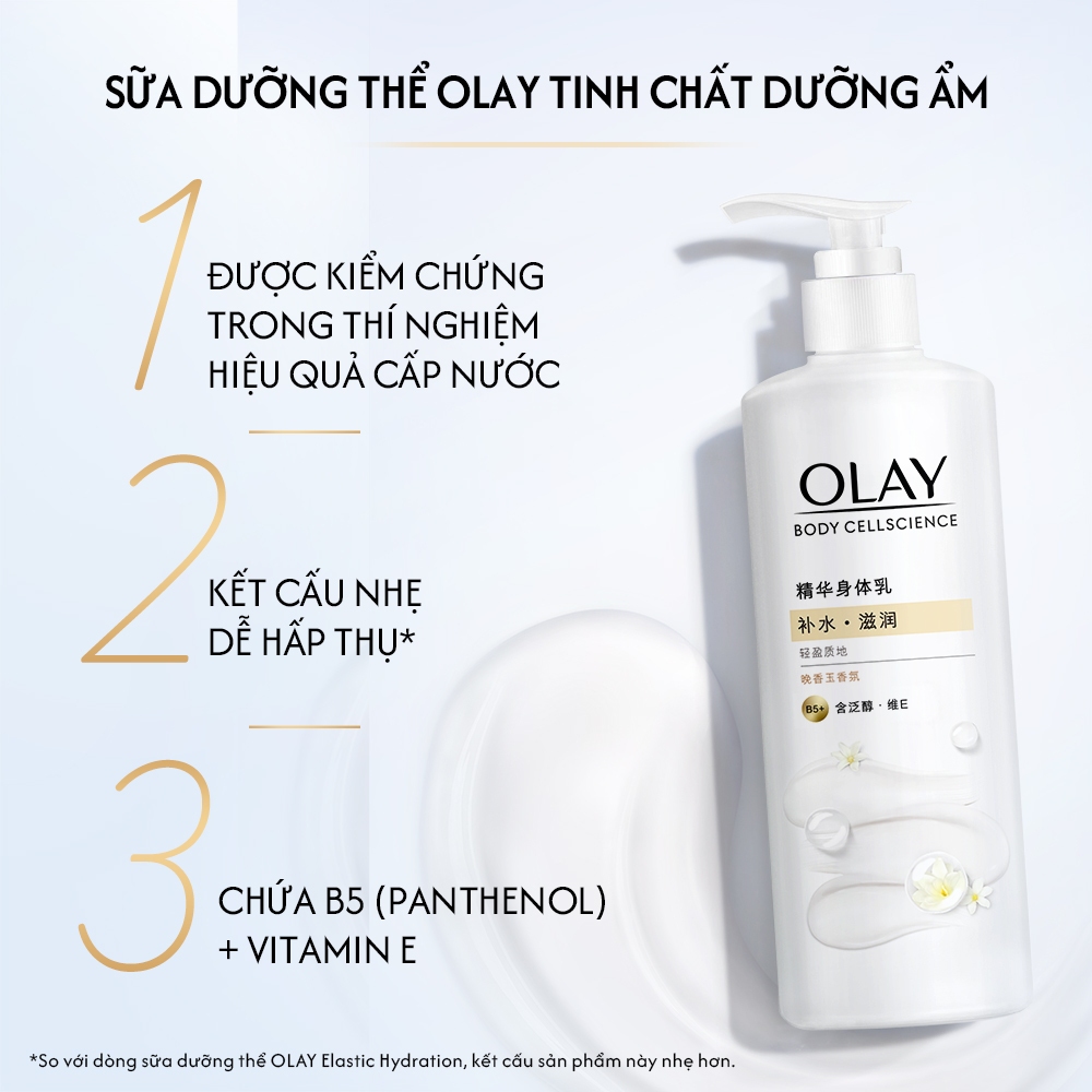 [MỚI] Combo 2 Sữa Dưỡng Thể OLAY Sáng Da Với 5% Niacinamde & Vitamin C/ Dưỡng Ẩm Chuyên Sâu Với Vitamin Pro B5+ 260Gx2