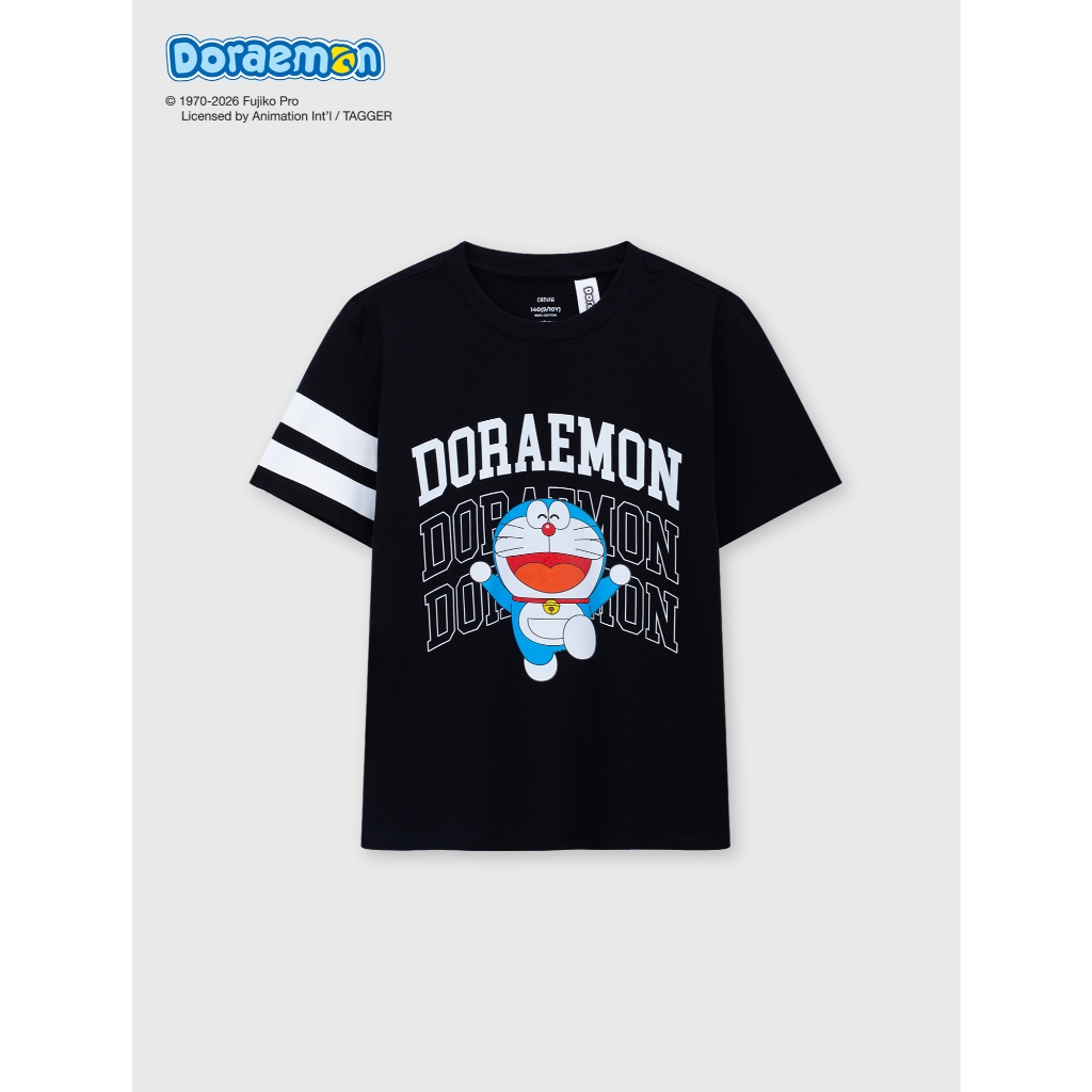 Áo phông bé trai CANIFA áo thun chất cotton USA mềm mịn đạt chứng chỉ OEKO-TEX 2 in Doraemon 2TS26S003