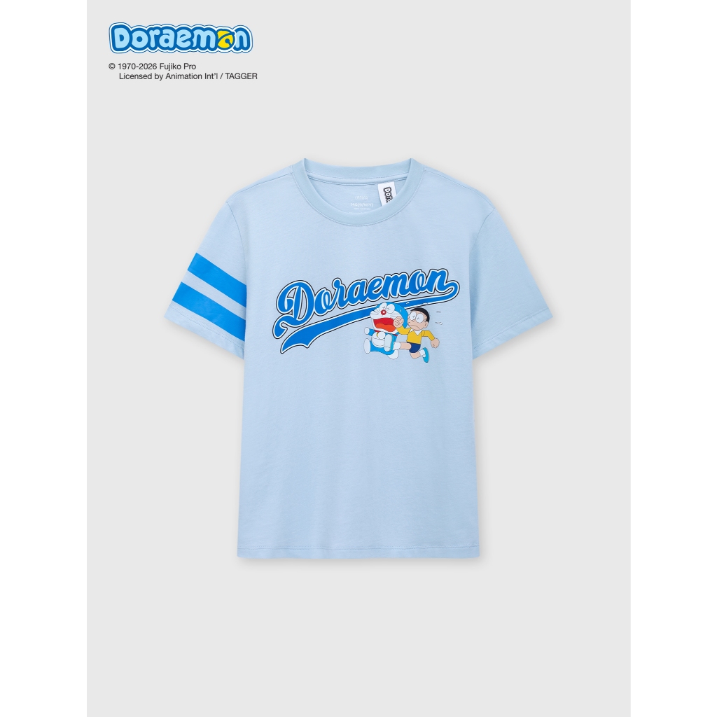 Áo phông bé trai CANIFA áo thun chất cotton USA mềm mịn đạt chứng chỉ OEKO-TEX 2 in Doraemon 2TS26S003