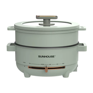 Nồi Lẩu Điện 4L SUNHOUSE SHD4540 4 Mức Độ An Toàn Độ Bền Cao BH 12 Tháng